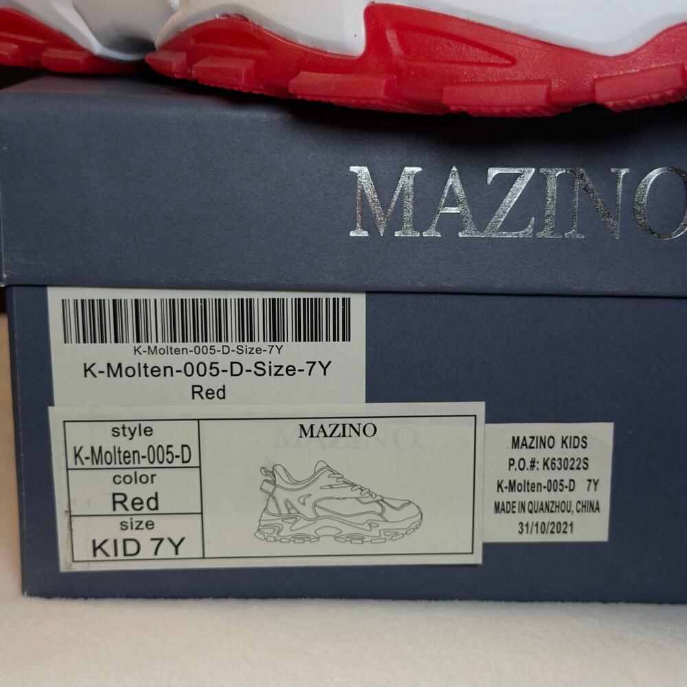 Mazino Molten Multi-Color Sneaker | K-Molten-005-D | Youth 7Y - Picture 7 of 11